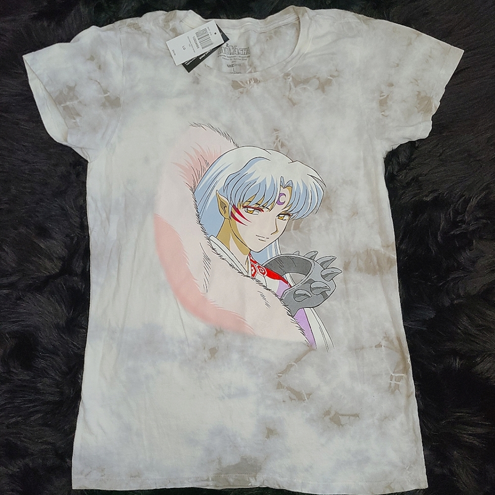 InuYasha Sesshomaru Washed Girls T-Shirt